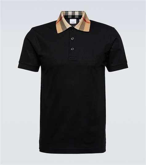 burberry polo shirt big logo|Burberry polo shirt men price.